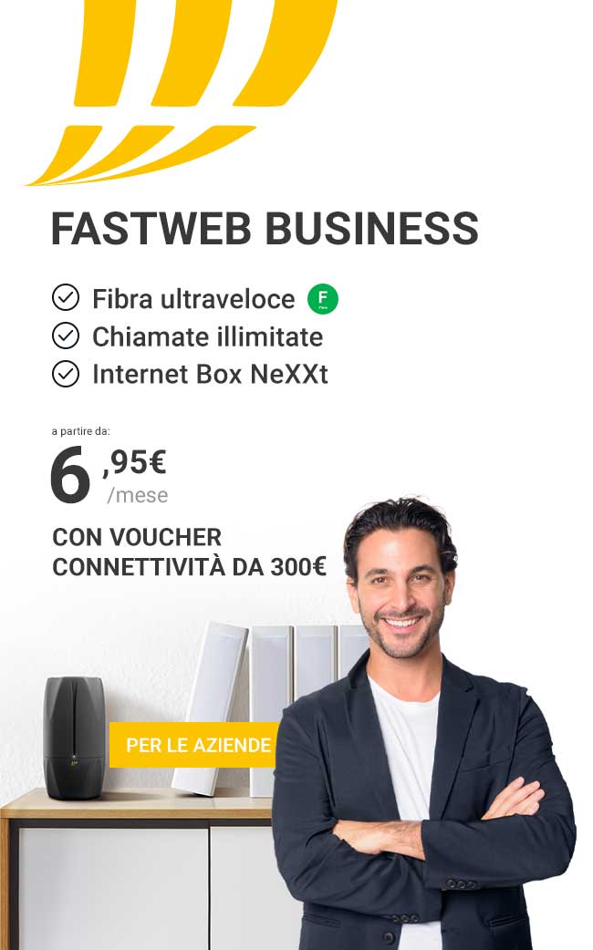 Fastweb Offerta Fibra per Aziende